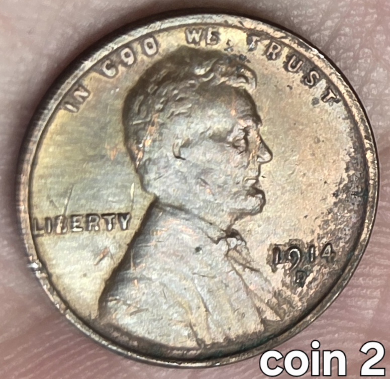 1914-D-Lincoln-Cents,-Genuine-Or-Counterfeit?